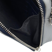 Load image into Gallery viewer, Dior double zip shoulder Gray/Navy2PUBC120GBC Leather
