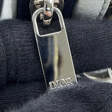 Load image into Gallery viewer, Dior double zip shoulder Gray/Navy2PUBC120GBC Leather
