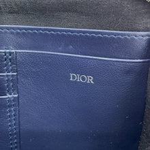 Load image into Gallery viewer, Dior double zip shoulder Gray/Navy2PUBC120GBC Leather
