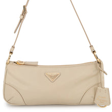 Load image into Gallery viewer, PRADA Re-Edition 2002 Shoulder Beige1BC201 Nylon Leather
