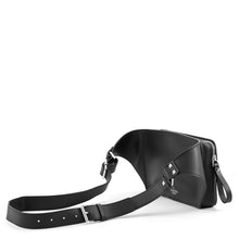 将图像加载到图库查看器中，Valentino Garavani VLTN Logo Crossbody Bag Black/WhiteVY2B0A10WJW Leather
