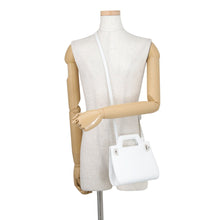 Load image into Gallery viewer, Ferragamo Wanda 2WAY Bag Mini White213485 760546 Leather

