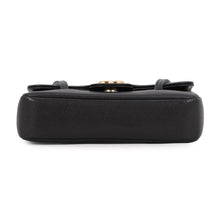 将图像加载到图库查看器中，CHANEL Strap Clutch Bag BlackAP5068 Caviar Leather
