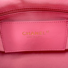 Load image into Gallery viewer, CHANEL Matelasse Drawstring Double Pocket Backpack PinkAS4342 Lambskin
