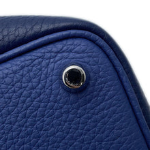 将图像加载到图库查看器中，HERMES Picotin Lock Casaque Blue Saphir/Blue Brighton Taurillon Clemence Size PM
