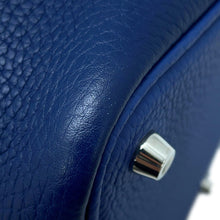 将图像加载到图库查看器中，HERMES Picotin Lock Casaque Blue Saphir/Blue Brighton Taurillon Clemence Size PM
