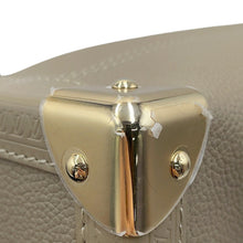 Load image into Gallery viewer, LOUIS VUITTON side trunk Taupe GreyM25072 Grained Calf Leather Size MM
