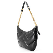 将图像加载到图库查看器中，GUCCI GG Marmont ChainShoulder Bag Black777263 Leather
