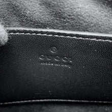 将图像加载到图库查看器中，GUCCI GG Marmont ChainShoulder Bag Black777263 Leather
