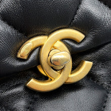 Load image into Gallery viewer, CHANEL Matelasse Mini Flap Bag BlackAS3205 Lambskin
