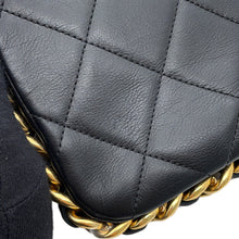 Load image into Gallery viewer, CHANEL Matelasse Small Flap Bag BlackAS2831 Lambskin Size Small
