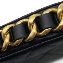 Load image into Gallery viewer, CHANEL Matelasse Small Flap Bag BlackAS2831 Lambskin Size Small
