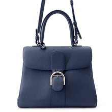 Load image into Gallery viewer, Delvaux Brillon NavyAA0405AAU049BPA Rodeo Calf Leather Size MM
