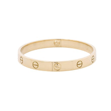 Load image into Gallery viewer, CARTIER love bracelet Size Classical/17 18K Yellow Gold
