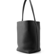 Load image into Gallery viewer, The Row N/S Park Tote BlackW1313L129BLK Grained Calf Leather Size Medium
