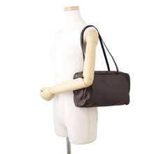 Load image into Gallery viewer, The Row Astra Bowling Bag Shoulder Bag Dark BrownW1725L117DBAS Lambskin
