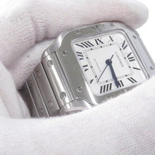 Load image into Gallery viewer, CARTIER Santos de Cartier MM Stainless Steel Silver DialWSSA0029
