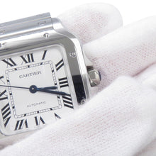 Load image into Gallery viewer, CARTIER Santos de Cartier MM Stainless Steel Silver DialWSSA0029
