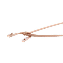 Load image into Gallery viewer, HERMES Kelly Gavroche Necklace Size STH222205B 00ST 18K Pink Gold
