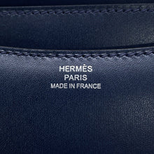 Load image into Gallery viewer, HERMES Constance3 Krute Blue Abysse Box Calf Leather Size Mini

