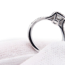 Load image into Gallery viewer, TIFFANY&amp;Co. Soleste Cushion Cut Ring Size Approximately 8th Pt950
