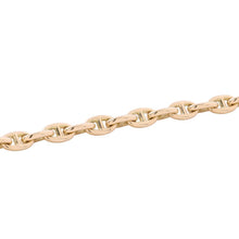 Load image into Gallery viewer, HERMES Chaine d'Ancre Bracelet 22 frames Size TPM 18K Yellow Gold
