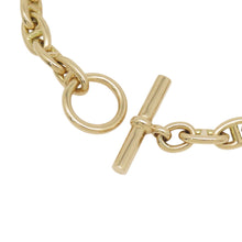 Load image into Gallery viewer, HERMES Chaine d'Ancre Bracelet 22 frames Size TPM 18K Yellow Gold
