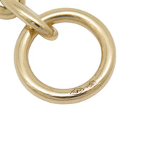 Load image into Gallery viewer, HERMES Chaine d'Ancre Bracelet 22 frames Size TPM 18K Yellow Gold
