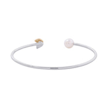 将图像加载到图库查看器中，TASAKI Floret Bangle K18WG K18YG
