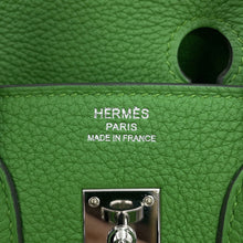 Load image into Gallery viewer, HERMES Birkin Vert Yucca Togo Leather Size 25
