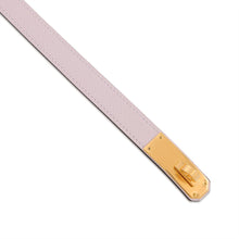 将图像加载到图库查看器中，HERMES Kelly Pocket Belt Mauve Sylvestre Epsom
