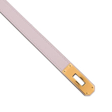 将图像加载到图库查看器中，HERMES Kelly Pocket Belt Mauve Sylvestre Epsom
