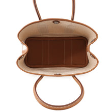 将图像加载到图库查看器中，HERMES Neo Garden Gold/Ecru Toile H Viking Negonda Leather Size 23
