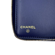 Load image into Gallery viewer, CHANEL Matelasse CC Logo Small Wallet NavyAP4652-B10583-U2366 Caviar Leather
