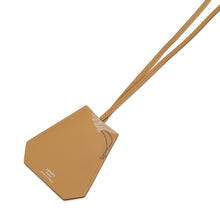 Load image into Gallery viewer, HERMES Clochette Long Necklace with In &amp; Out Key Ring Biscuit Swift Leather
