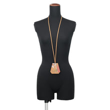 Load image into Gallery viewer, HERMES Clochette Long Necklace with In &amp; Out Key Ring Biscuit Swift Leather
