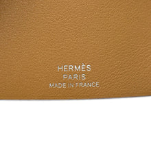 Load image into Gallery viewer, HERMES Clochette Long Necklace with In &amp; Out Key Ring Biscuit Swift Leather
