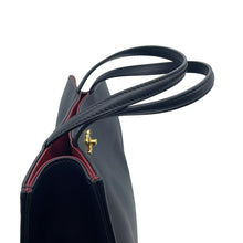 将图像加载到图库查看器中，CHANEL Small shopping bag BlackAS6452 Calf Leather

