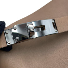 将图像加载到图库查看器中，HERMES Jumping Long Boots Etoupe Box Calf Leather Size 37 1/2
