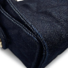 将图像加载到图库查看器中，CHANEL CHANEL25 ChainShoulder Bag BlackAS5631 Denim Size Mini
