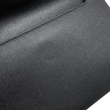 将图像加载到图库查看器中，SAINT LAURENT PARIS Uptown Pouch Black565739 1GF0J 1000 Grain de Poudre Embossed Leather Size Medium
