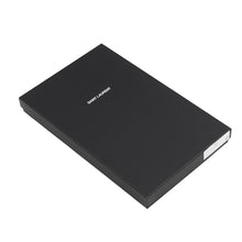 将图像加载到图库查看器中，SAINT LAURENT PARIS Uptown Pouch Black565739 1GF0J 1000 Grain de Poudre Embossed Leather Size Medium
