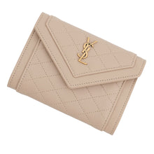 Load image into Gallery viewer, SAINT LAURENT PARIS Small Envelope Wallet Beige692052 Lambskin
