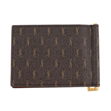 将图像加载到图库查看器中，SAINT LAURENT PARIS Money clip wallet Brown647153 Leather
