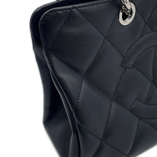 Load image into Gallery viewer, CHANEL Matelasse CC Logo Tote Bag BlackA46885 Caviar Leather
