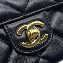 Load image into Gallery viewer, CHANEL Small flap Bag BlackAS6430 Lambskin
