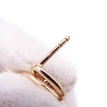 将图像加载到图库查看器中，HERMES Echappee Loop Earrings Size PM 18K Pink Gold
