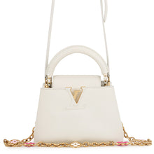 Load image into Gallery viewer, LOUIS VUITTON Capucines WhiteM23718 Taurillon Leather Size MINI
