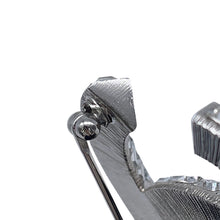 Load image into Gallery viewer, CHANEL CC Logo RhinestoneBrooch SilverA63085 Metal Rhinestone
