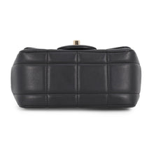 将图像加载到图库查看器中，CHANEL Chocolate Bar Mini Flap Chain Shoulder Bag BlackAS3744 Lambskin Size Mini
